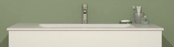 EXCLUSIVITES RICHARDSON PAR BURGBAD - Plan de toilette simple vasque