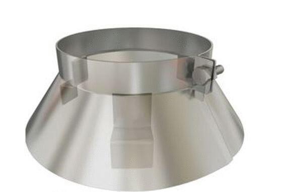 ACCESSOIRES TUBAGE FLEXIBLE - Collier larmier inox