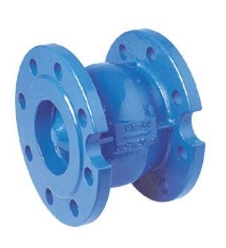 CLAPET DE NON-RETOUR - DOUBLE GUIDAGE - Corps fonte EN GJL-250 - Ogive fonte EN GJS-400-15 - A brides GN 10/16 - Joint EPDM