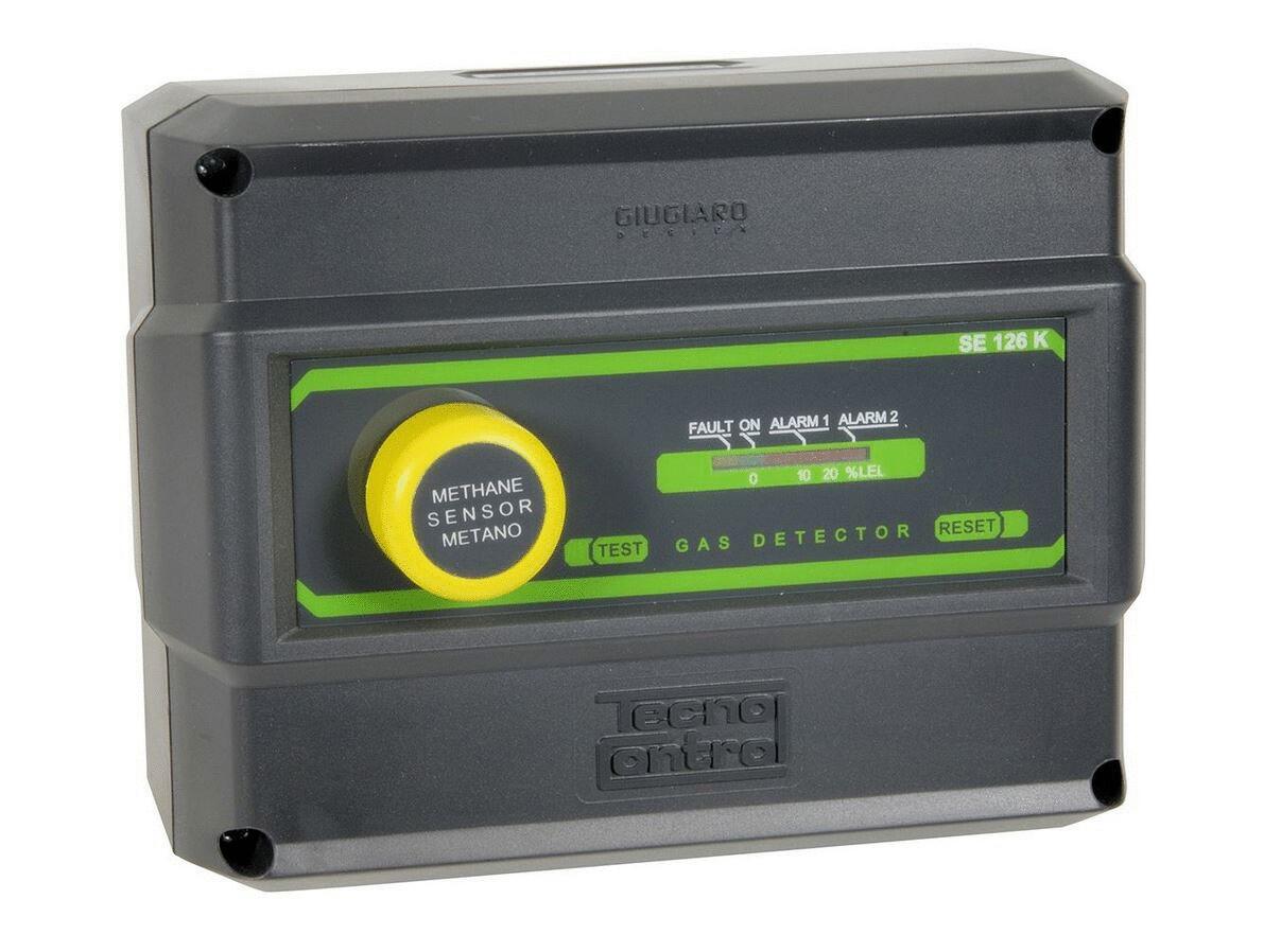 DETECTEUR POUR GAZ NATUREL - Centrale avec capteur incorporé pour chaufferie non classée ATEX