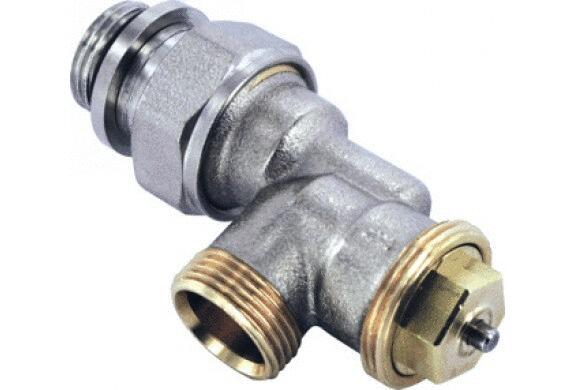 CORPS THERMOSTATIQUE - 3908 - Corps Equerre inversé à visser - Kv variable