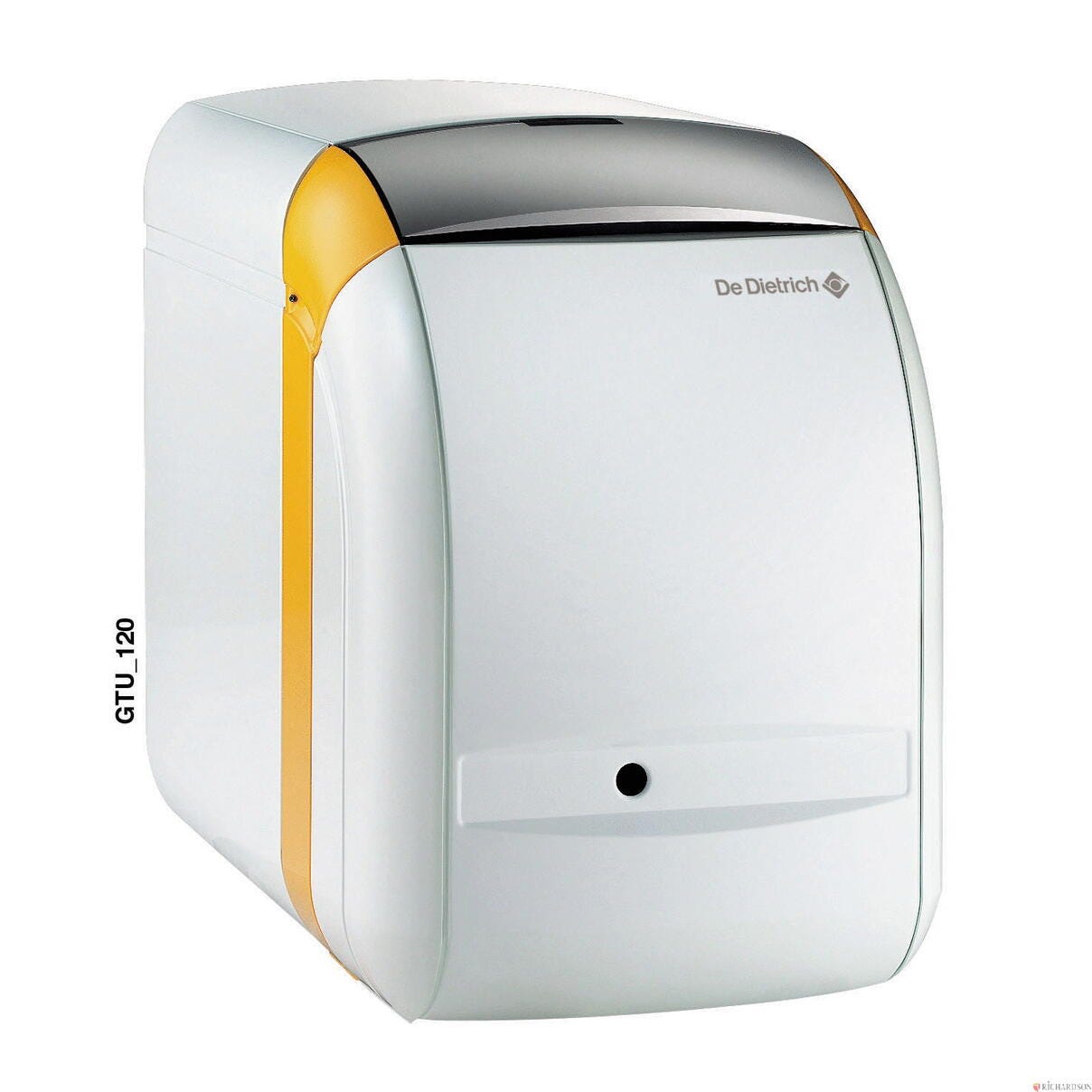 GTU 120-1200 - Chaudière Complète fonte avec brûleur fioul intégré - Cheminée - Pour Chauffage Seul