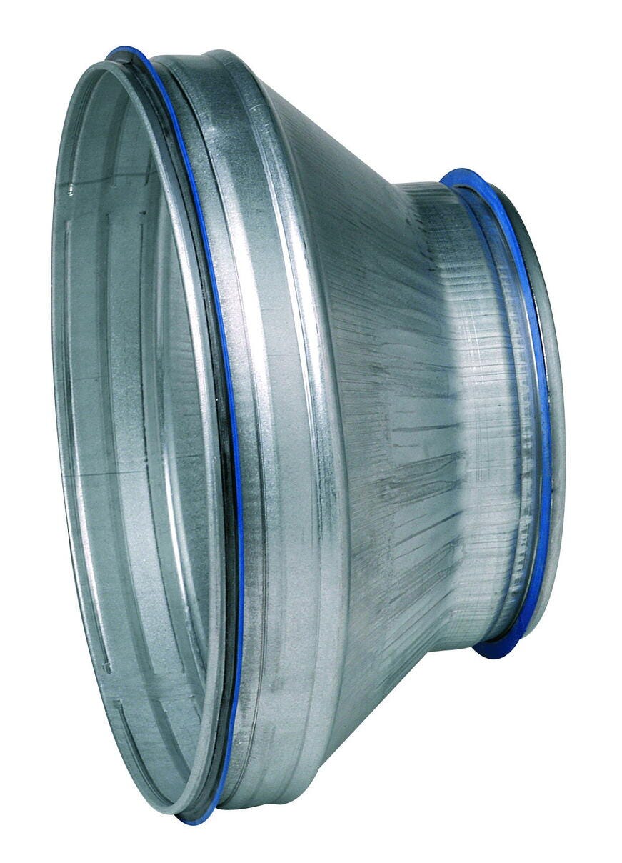 ACCESSOIRES DE RESEAUX - RCC - Réduction conique concentrique - Galva