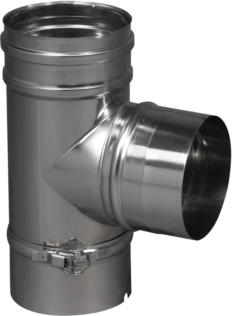 CONDUIT RIGIDE INOX 316 - Ø 125 - Rigidten - Conduit intérieur "Spécial Gaz"