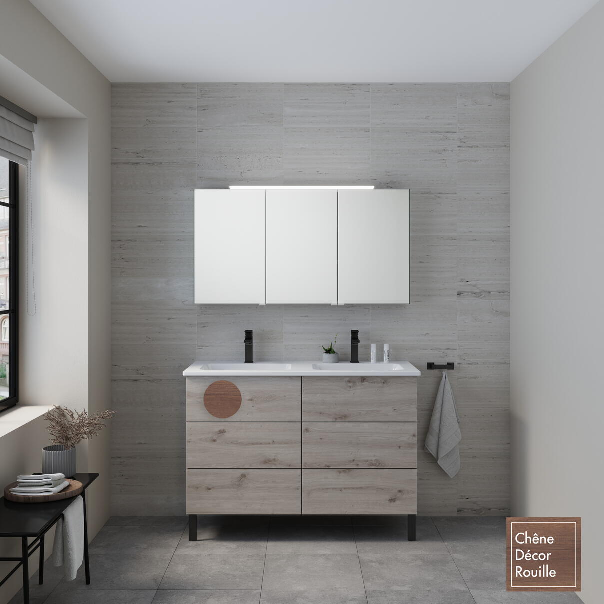 EXCLUSIVITES RICHARDSON PAR BURGBAD - Meuble sous vasque