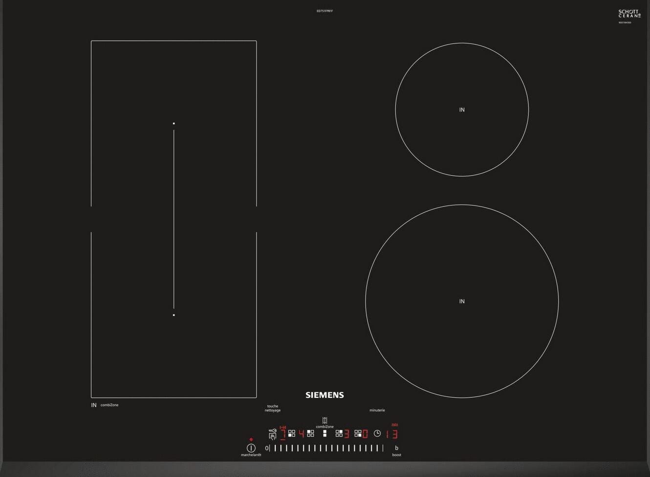 SIEMENS - Table à induction