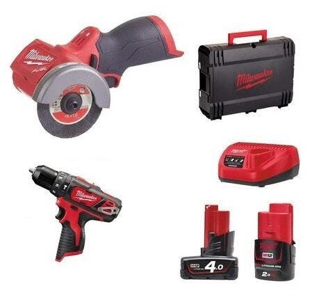 PACK 2 OUTILS - Perceuse + Meuleuse