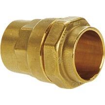 RACCORD UNION - Raccord droit laiton PE à visser réduit