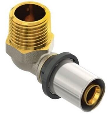 COUDE MULTICOUCHE A SERTIR ET A VISSER EASYTEC - 90°