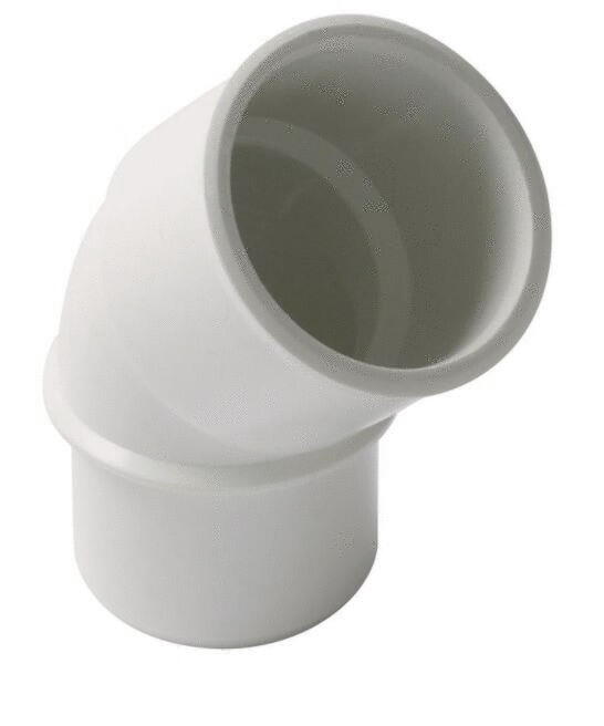 COUDE BLANC - MF - 45°