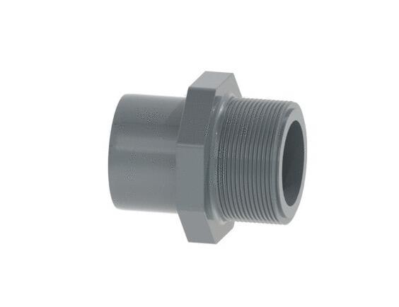 EMBOUT A COLLER / A VISSER PVC-U METRIQUE - D'adaptation - MM