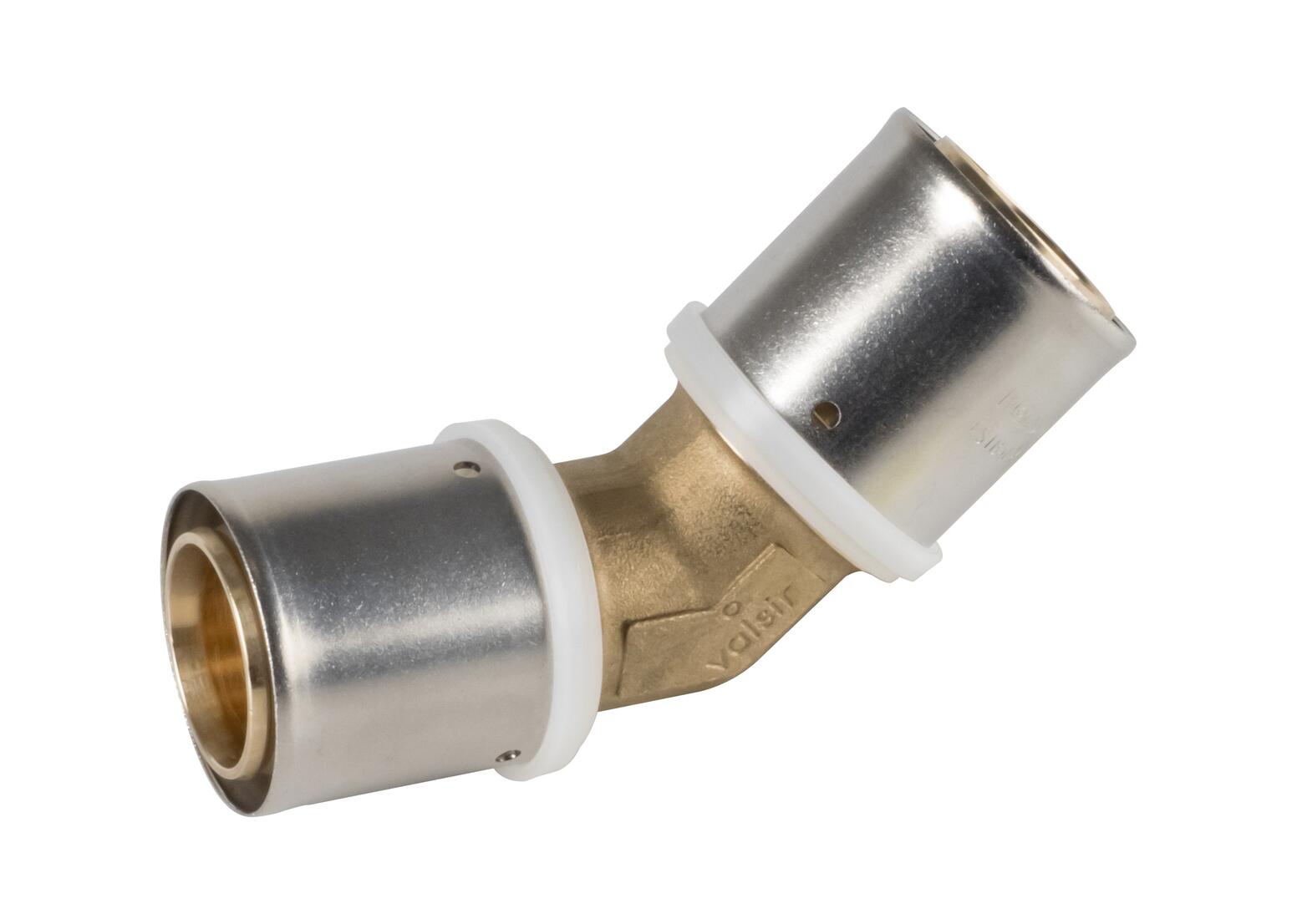 COUDE MULTICOUCHE PEXAL - FF - 45° - Egal