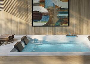 Baignoire balnéo