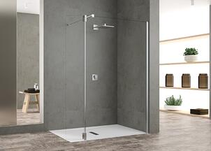 Paroi et porte de douche