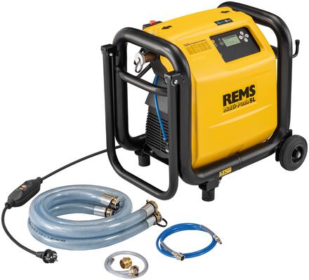 APPAREIL DE RINÇAGE ET D'ESSAI DE PRESSION - Multi-Push - Rinçage et contrôle de pression à l'air comprimé ou à l'eau pour les installations d'eau potable et de chauffage