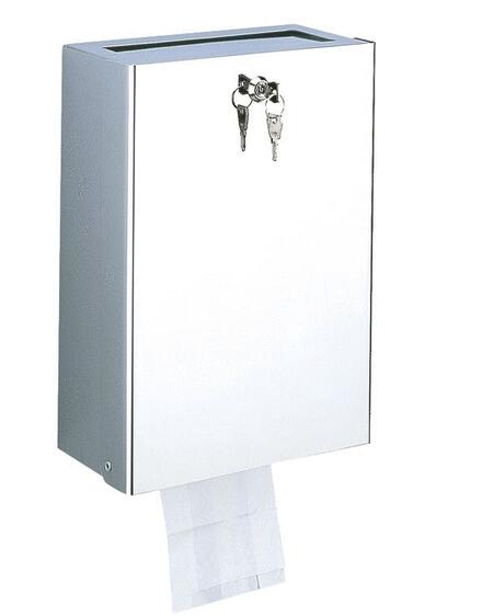 DISTRIBUTEUR ET RECEPTACLE DE SACHETS HYGIENIQUES