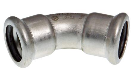 COUDE XPRESS ACIER INOX - Coude 45° FF