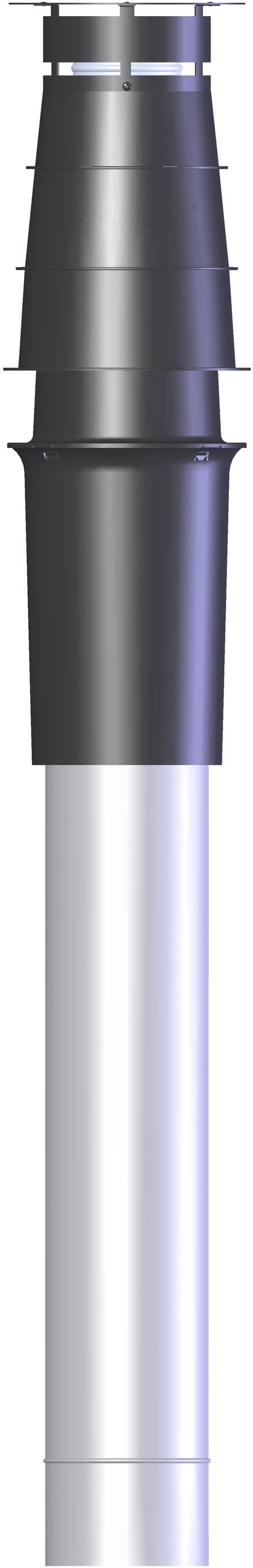 CONDUIT CONDENSATION VENTOUSE - Système concentrique Inox/Galva - Chaudière ventouse gaz/fioul