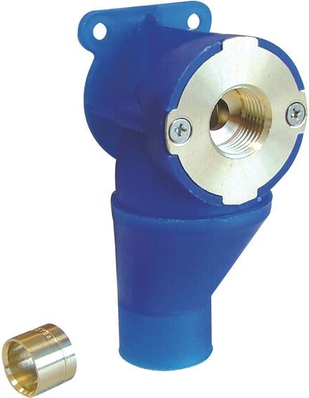 COUDE - Sortie de cloison profondeur 45 mm