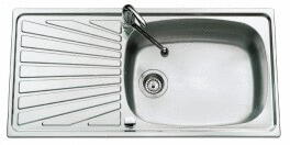 LEMAN - Evier inox réversible