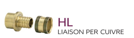 RACCORD DE LIAISON PER/CU - À Glissement HL