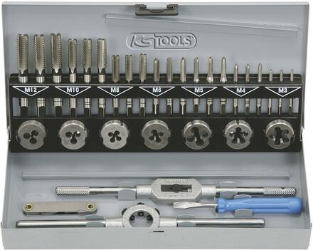 PERÇAGE - Coffret de jeux de tarauds et filières