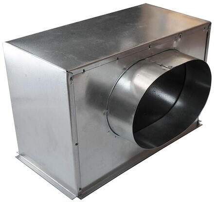 PLENUM ACIER ISOLE - Piquage de côté