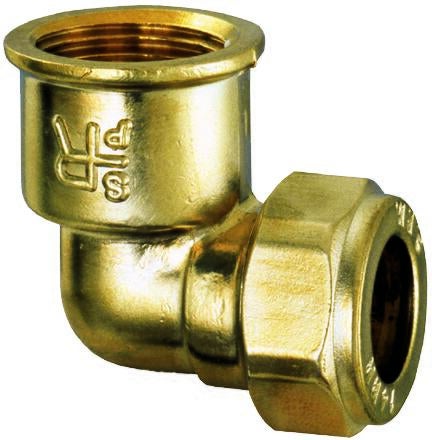 COUDE A COMPRESSION - FF - Equerre biconique