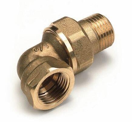RACCORD ET TE DE REGLAGE - 3107U - Raccords unions - Equerre mâle-femelle