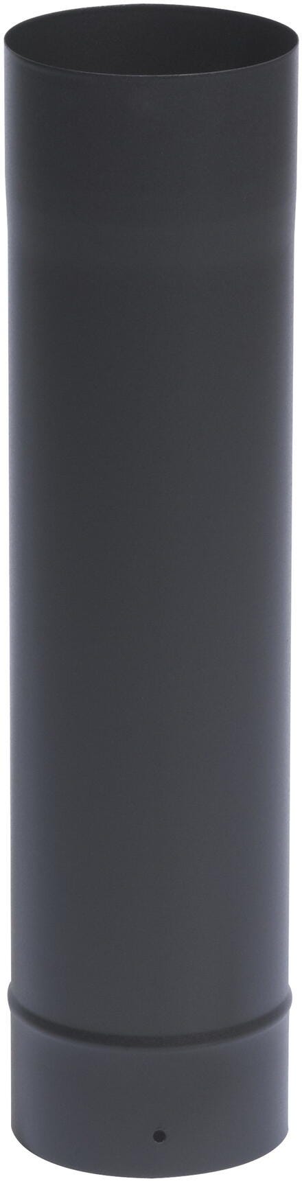 CONDUIT RIGIDE - EMAIL - Noir mat - Pour gaz, fioul, bois et charbon