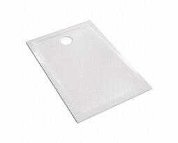 RENOVA UP - Receveur rectangulaire extra-plat en céramique à encastrer