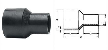 REDUCTION PE100 - Réduction B.A.B Court