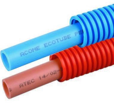 TUBE PE-XC AQUACOME - Ecotube(bleu) - Nu