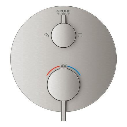 ATRIO - Mitigeur thermostatique 2 sorties bain/douche