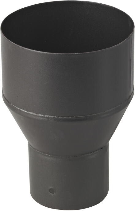 CONDUIT RIGIDE - EMAIL - SPECIAL POELE A PELLETS - Noir mat