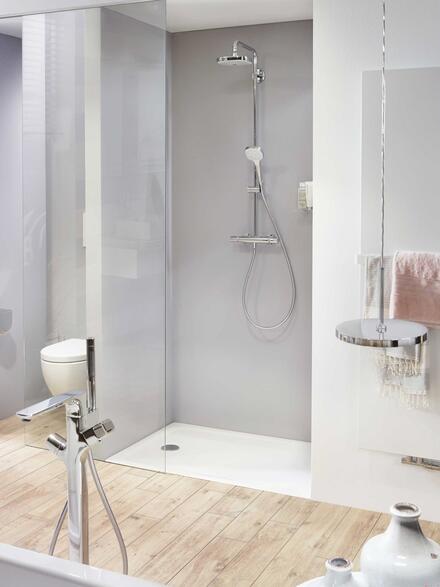 CAYONOPLAN - Receveur extraplat à poser/encastrer