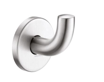 PATERE VIRGULE INOX SATINE