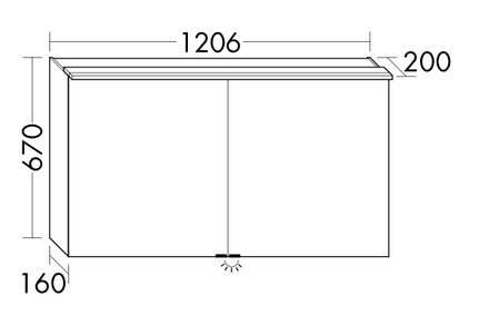 ARMOIRE TOIL. 121 FREE        BURGBAD SPKD121 BURGBAD  [SPKD121] 