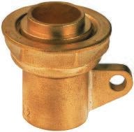 RACCORD POUR GAZ NATUREL ET PROPANE EN RESEAU - Raccord 2 pièces JPC plombable - Raccord droit à oreille à braser sur tube cuivre