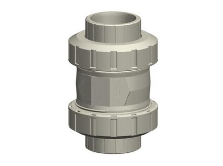 SOUPAPE DE RETENUE - Clapet à cône type 562 - PP-H exempt silicone a/emboîtures p/soudage, métrique