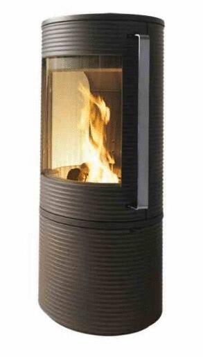 ALTARA - Poêle à bois fonte raccordable