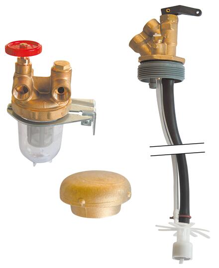 CONTROLE DE NIVEAU - Coffret complet mazout - Pour chauffage fioul double conduite