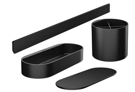 WALLSTORIS - Ensemble complet d'accessoires pour salle de bain