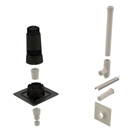 RENOLUX CONDENSATION - Kit entrée murale