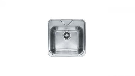 QUADRA - Bassin inox à encastrer