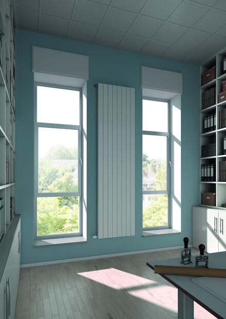 DECOTHERM PLUS LG-TVN - Radiateur vertical - Tubes acier plats carrés