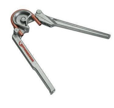 PINCE A CINTRER - A deux mains 180° - Pour tube cuivre recuit et enrobé et acier de précision