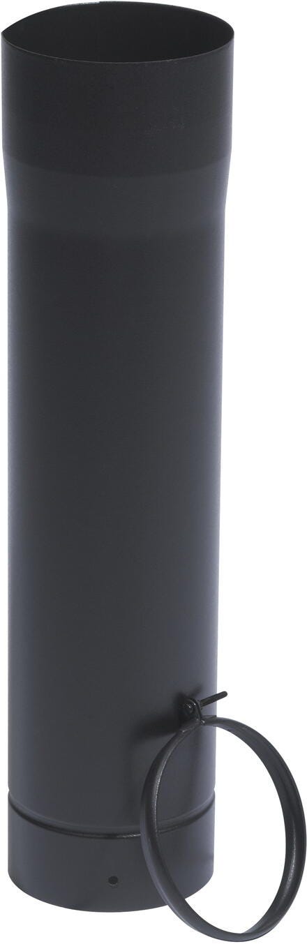 CONDUIT RIGIDE - EMAIL - Noir mat - Pour gaz, fioul, bois et charbon