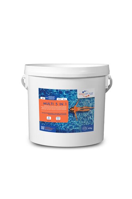 TAB MULTI 5 IN 1 4KG C/4 P/72    PSL-500-0003 SCP FRANCE  [PSL-500-0003] 