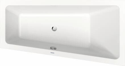 DURAVIT NO.1 - Baignoire trapèze à encastrer, acrylique